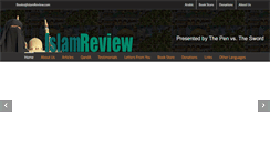 Desktop Screenshot of islamreview.com
