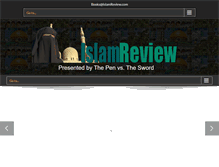 Tablet Screenshot of islamreview.com